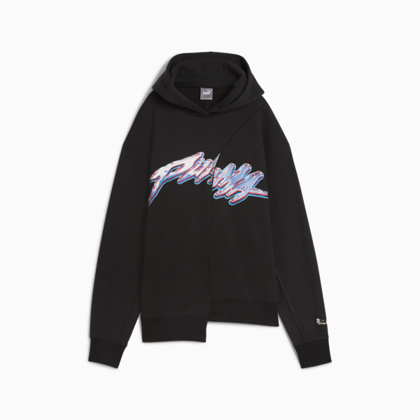 Buzo de basketball con capucha Cherry On Top para mujer, PUMA Black, large-ARG