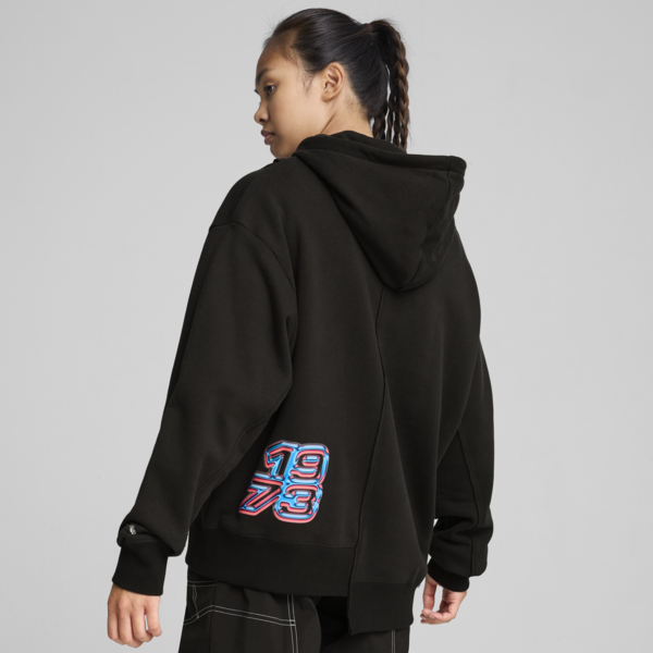 Buzo de basketball con capucha Cherry On Top para mujer, PUMA Black, large-ARG