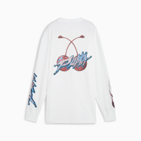 Buzo de basketball Cherry On Top para mujer, PUMA White, large-ARG