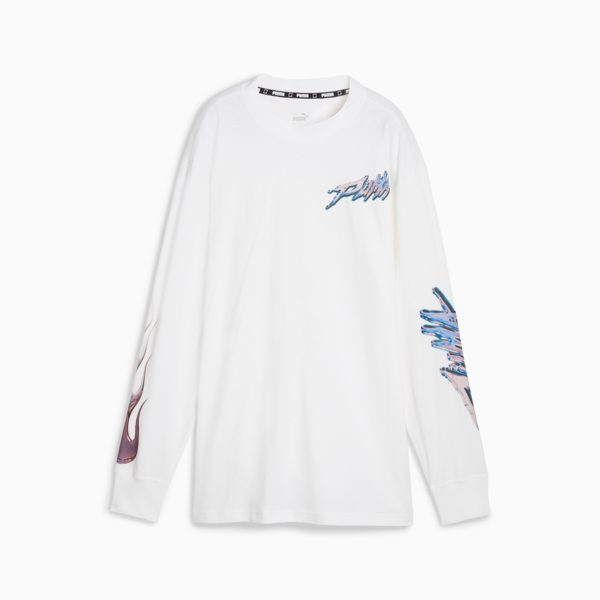 Buzo de basketball Cherry On Top para mujer, PUMA White, large-ARG