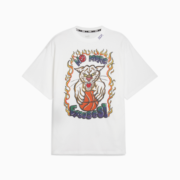 Remera de basketball Getting Crafty 3, PUMA White, large-ARG