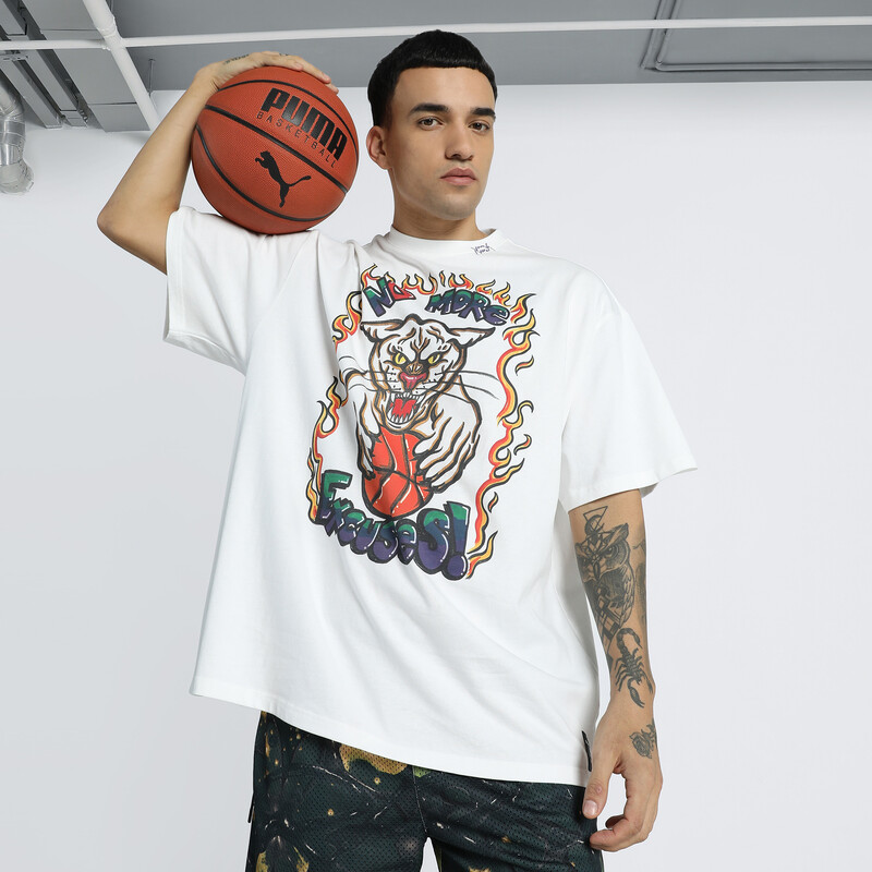 PUMA Getting Crafty Basketball Oversized Fit Tee