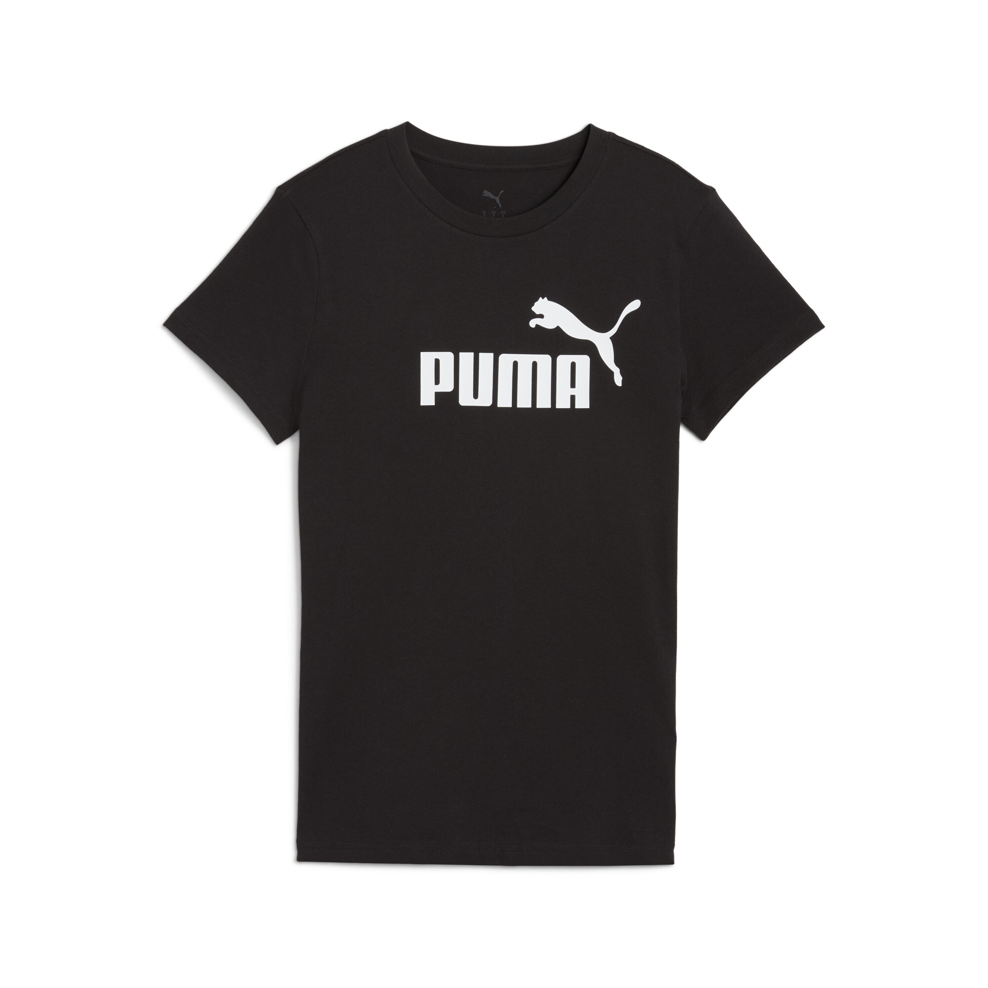 PUMA ESS No. 1 T-shirt met logo voor Dames, Zwart, Maat XL thumbnail 3