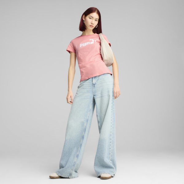 Playera Essentials No. 1 Logo para mujer, Pink Fruit, large-MEX