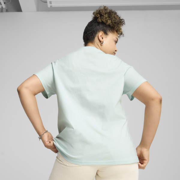 Playera Essentials No. 1 Logo para mujer, Peaceful Blue, large-MEX