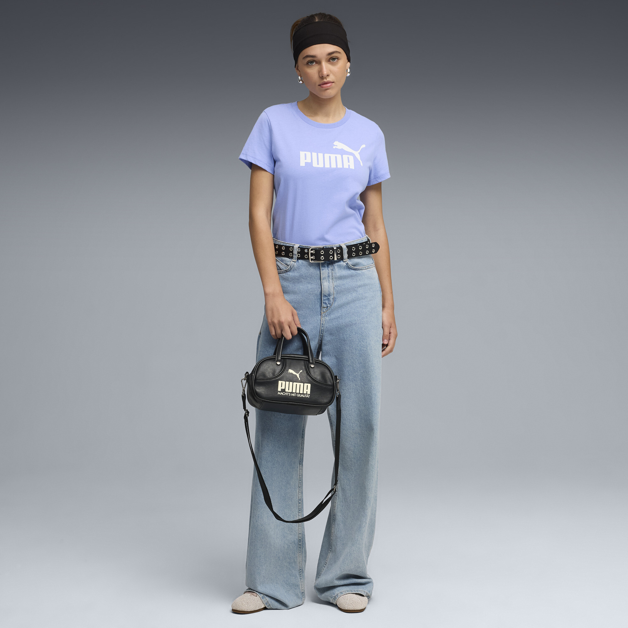 PUMA ESS No. 1 Logo T-shirt voor Dames, Maat L thumbnail 4