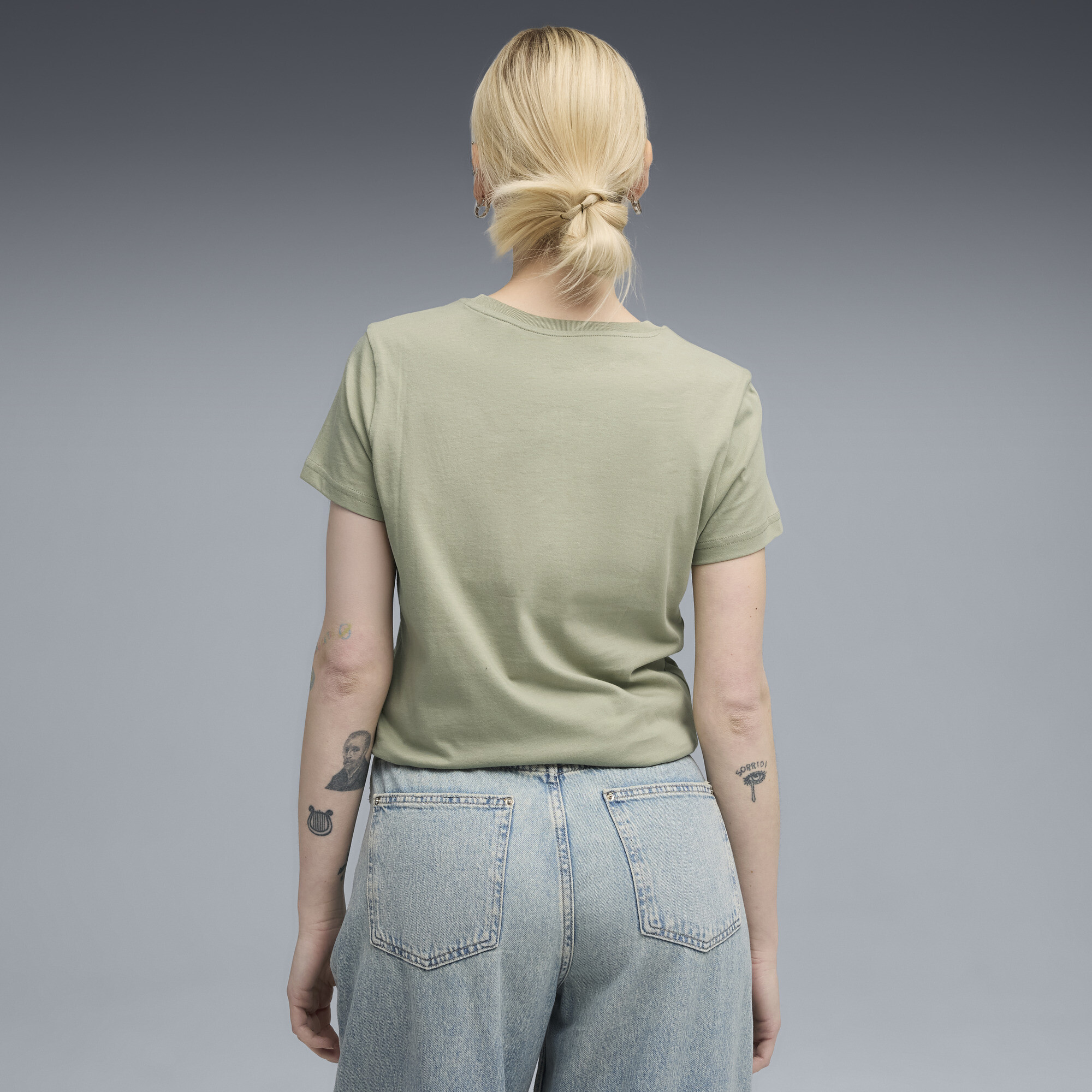 PUMA ESS No. 1 Logo T-shirt voor Dames, Maat 3XL thumbnail 5