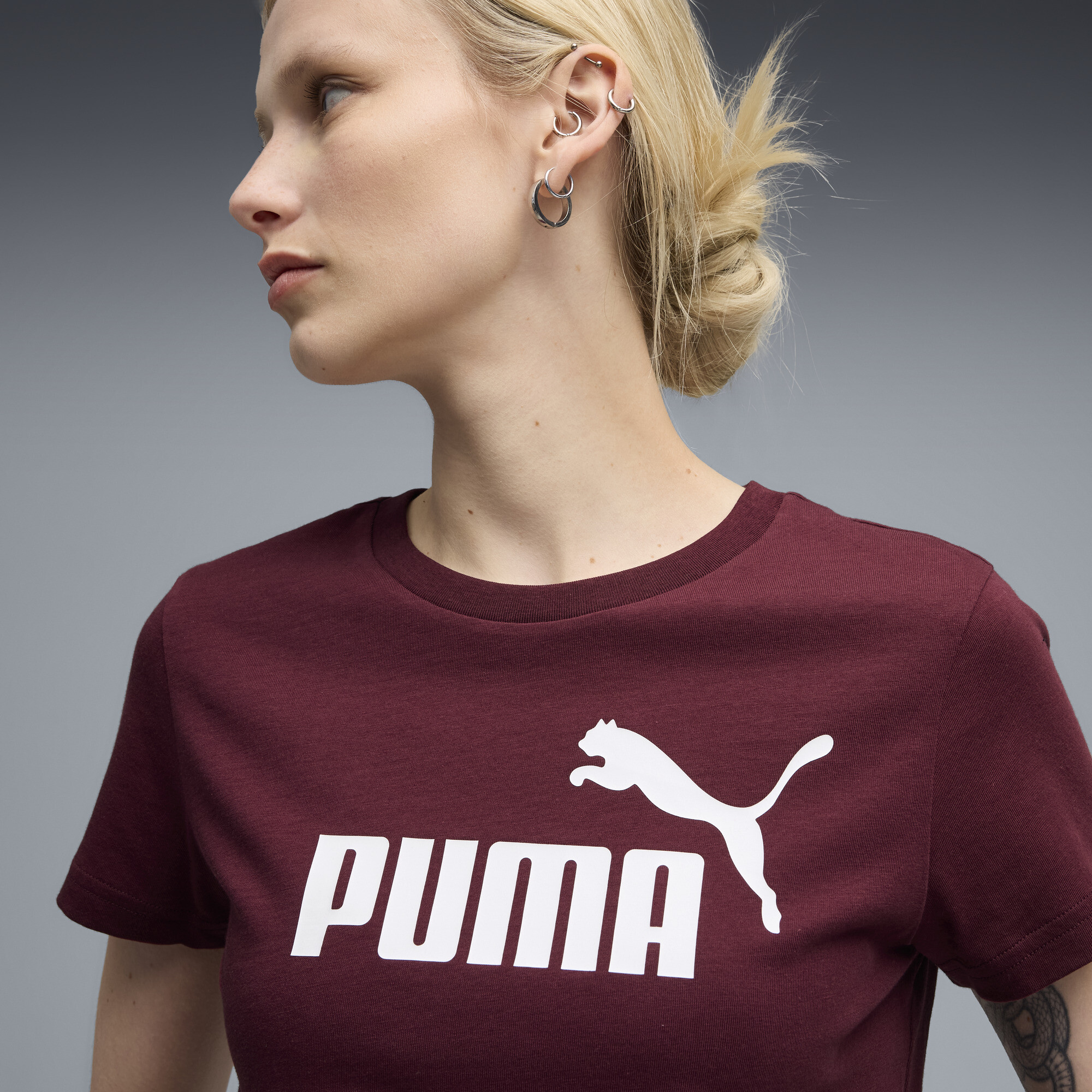 PUMA ESS No. 1 Logo T-shirt voor Dames, Maat XXS thumbnail 7