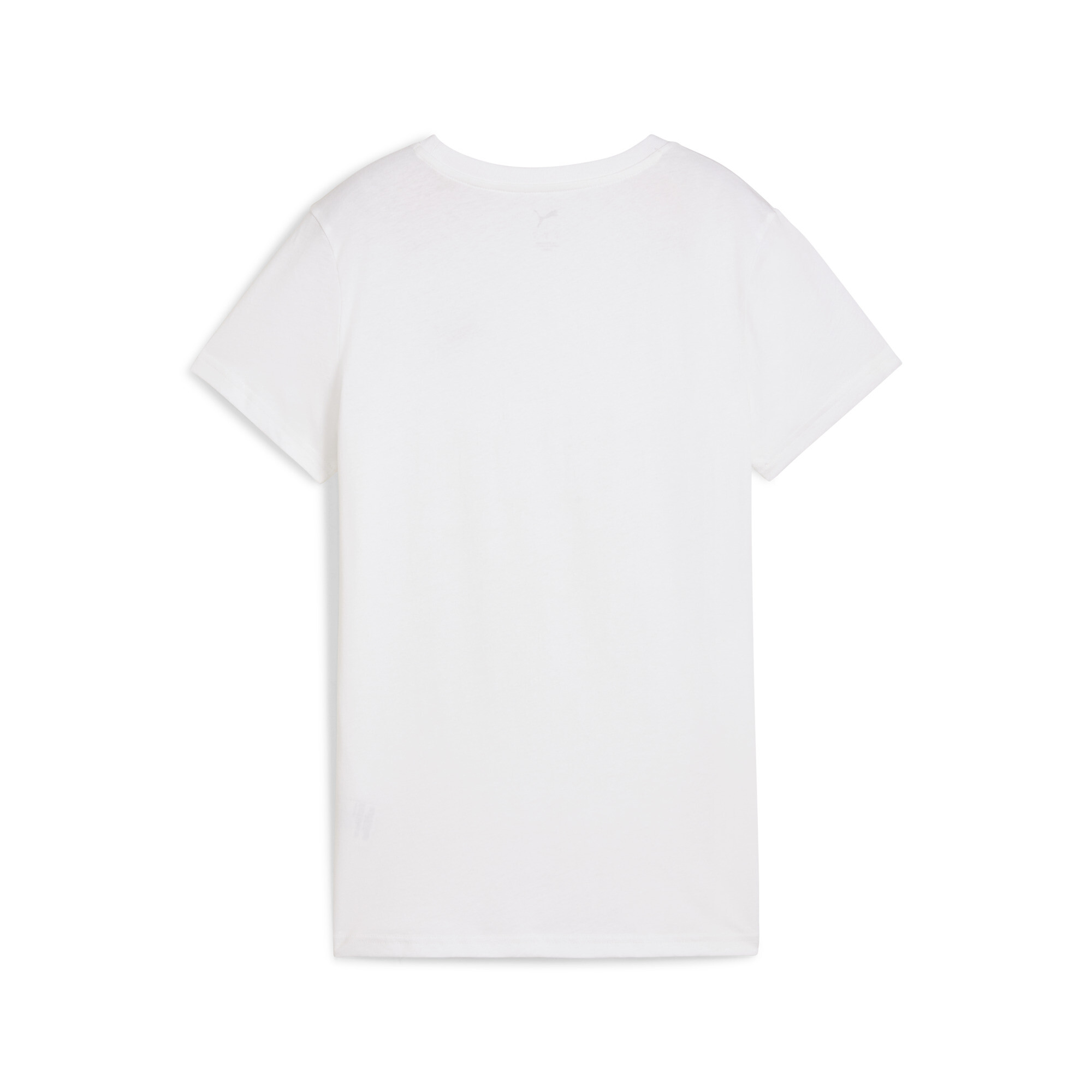 PUMA ESS Small No. 1 Logo T-shirt voor Dames, Wit, Maat XL thumbnail 2