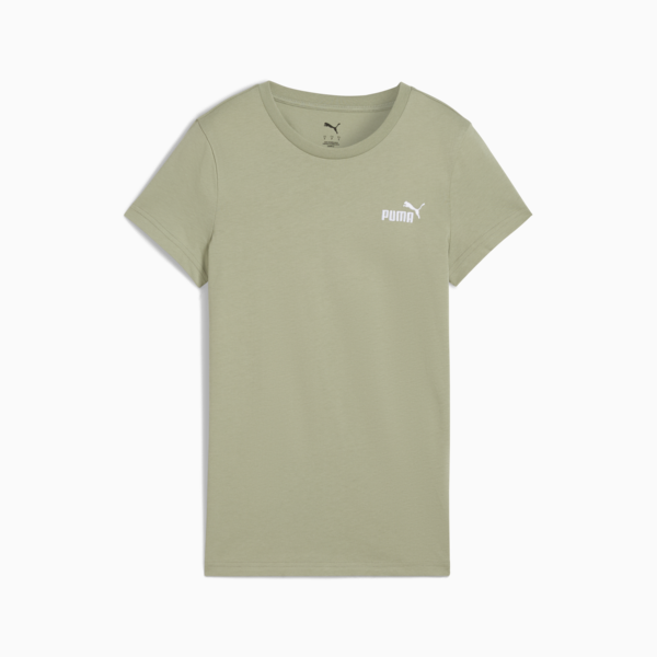 Essentials Small No. 1 Logo Tee Women, Lux Army, large-ZAF