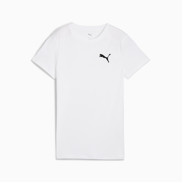 Essentials Tee Women, PUMA White, large-ZAF