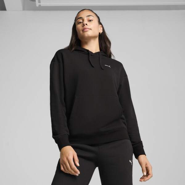 Buzo PUMA con capucha Essentials Comfort para Mujer En Negro