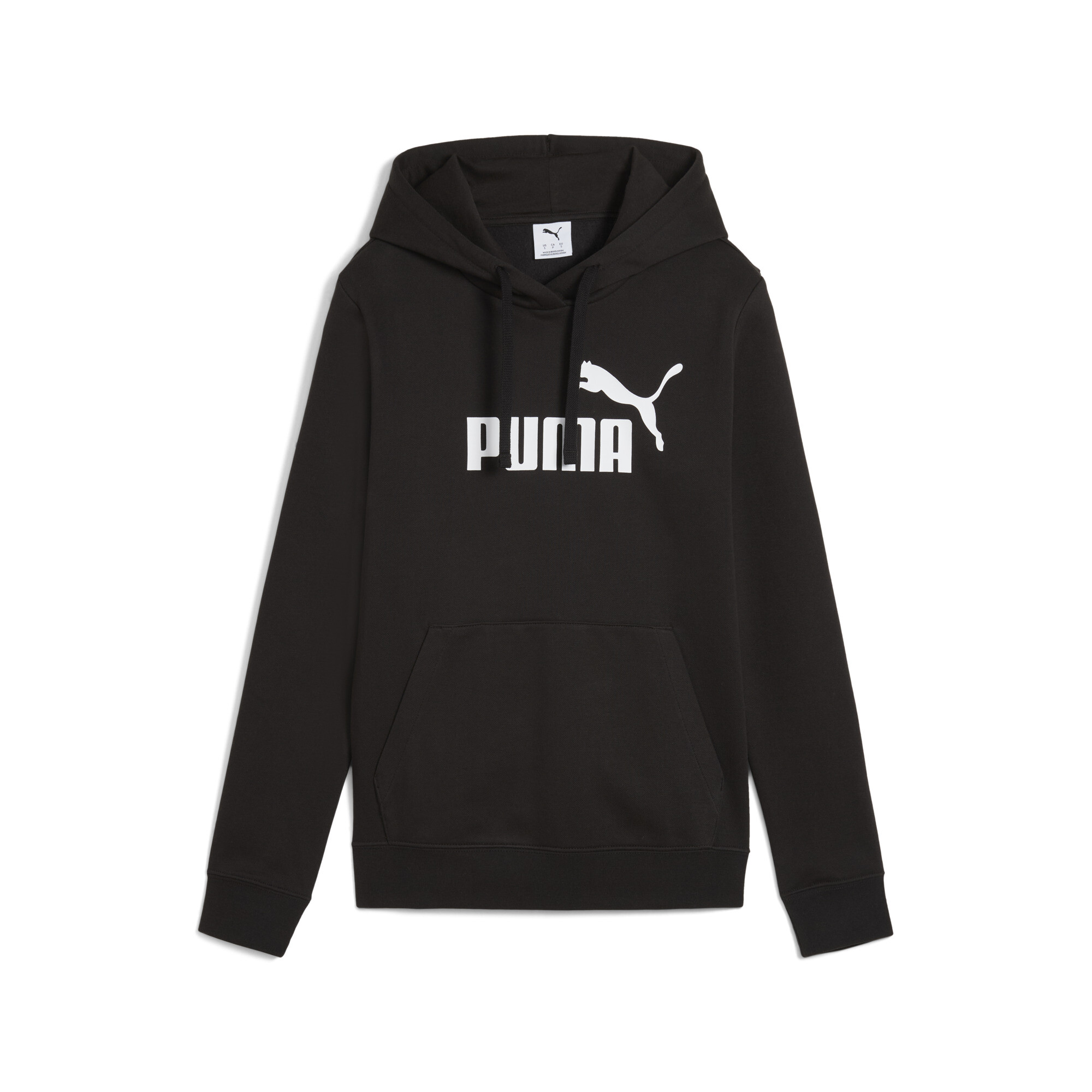 PUMA ESS No. 1 Logo hoodie voor Dames, Zwart, Maat L thumbnail 3