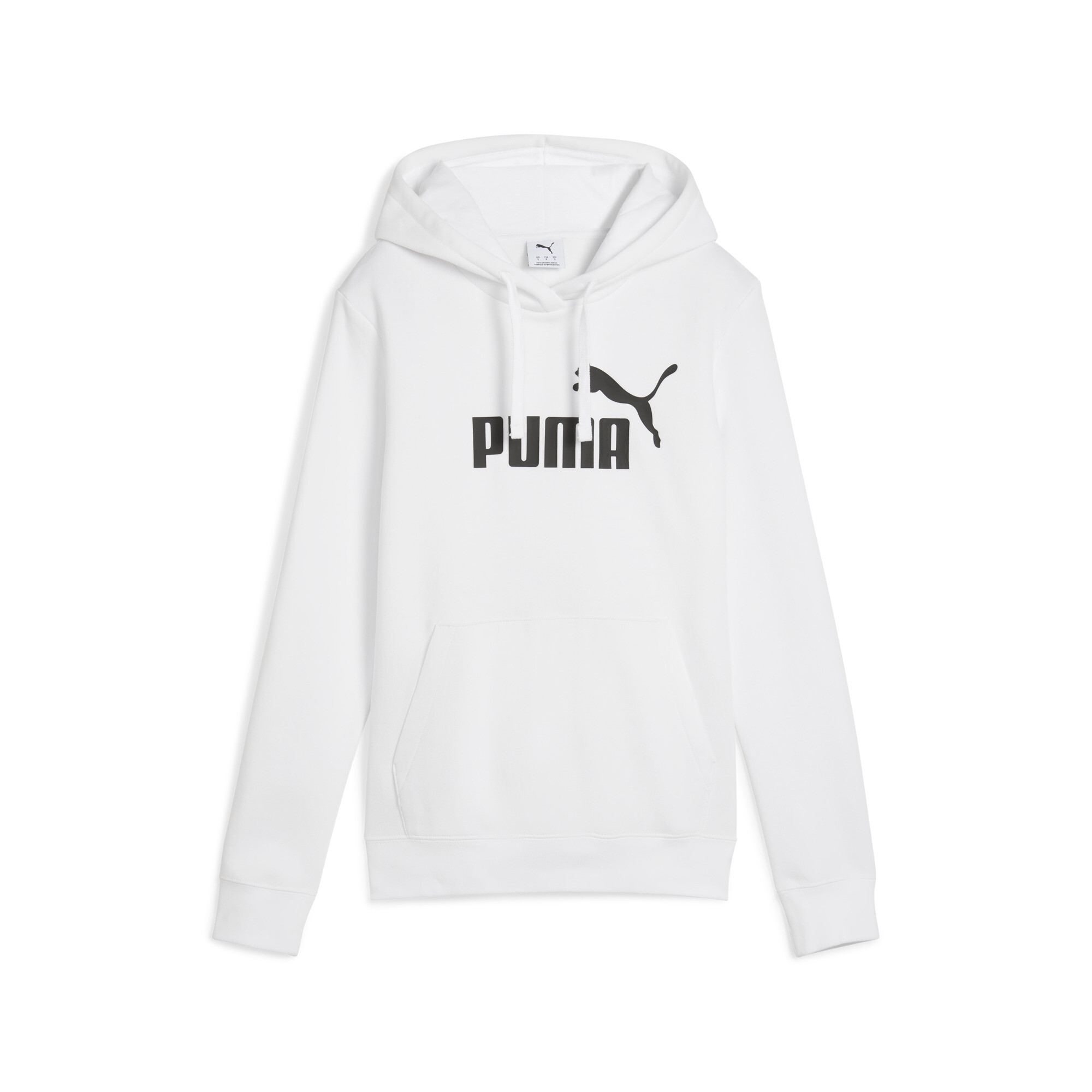 PUMA ESS No. 1 Logo hoodie voor Dames, Wit, Maat XL thumbnail 3