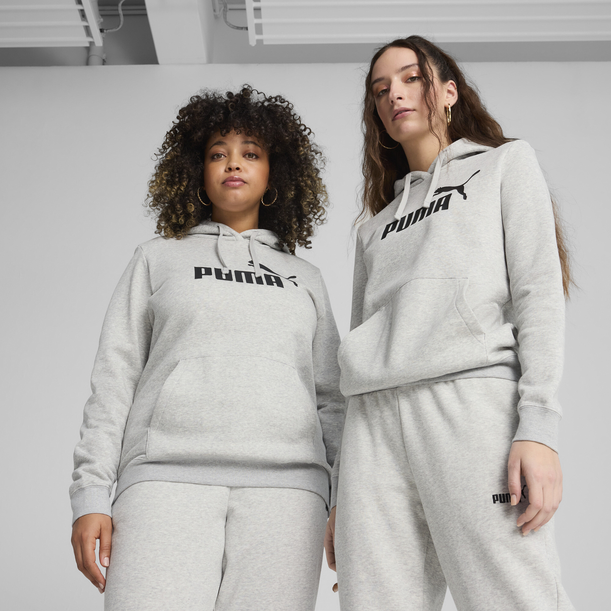 PUMA ESS No. 1 Logo Hoodie FL Sweats à Capuche Mixte PUMA - vue 2