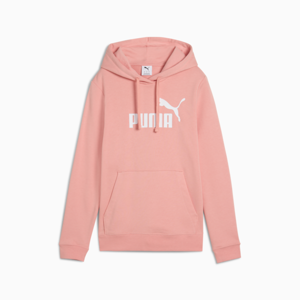 ESS No. 1 Logo Hoodie Women, Pink Fruit, large-MEX