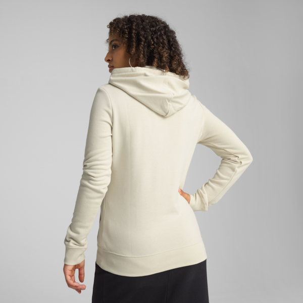 ESS No. 1 Logo Hoodie Women, Alpine Snow, large-MEX