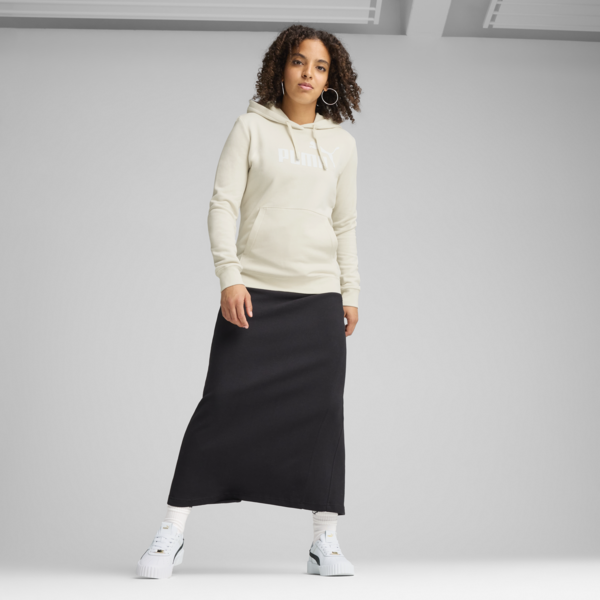 ESS No. 1 Logo Hoodie Women, Alpine Snow, large-MEX
