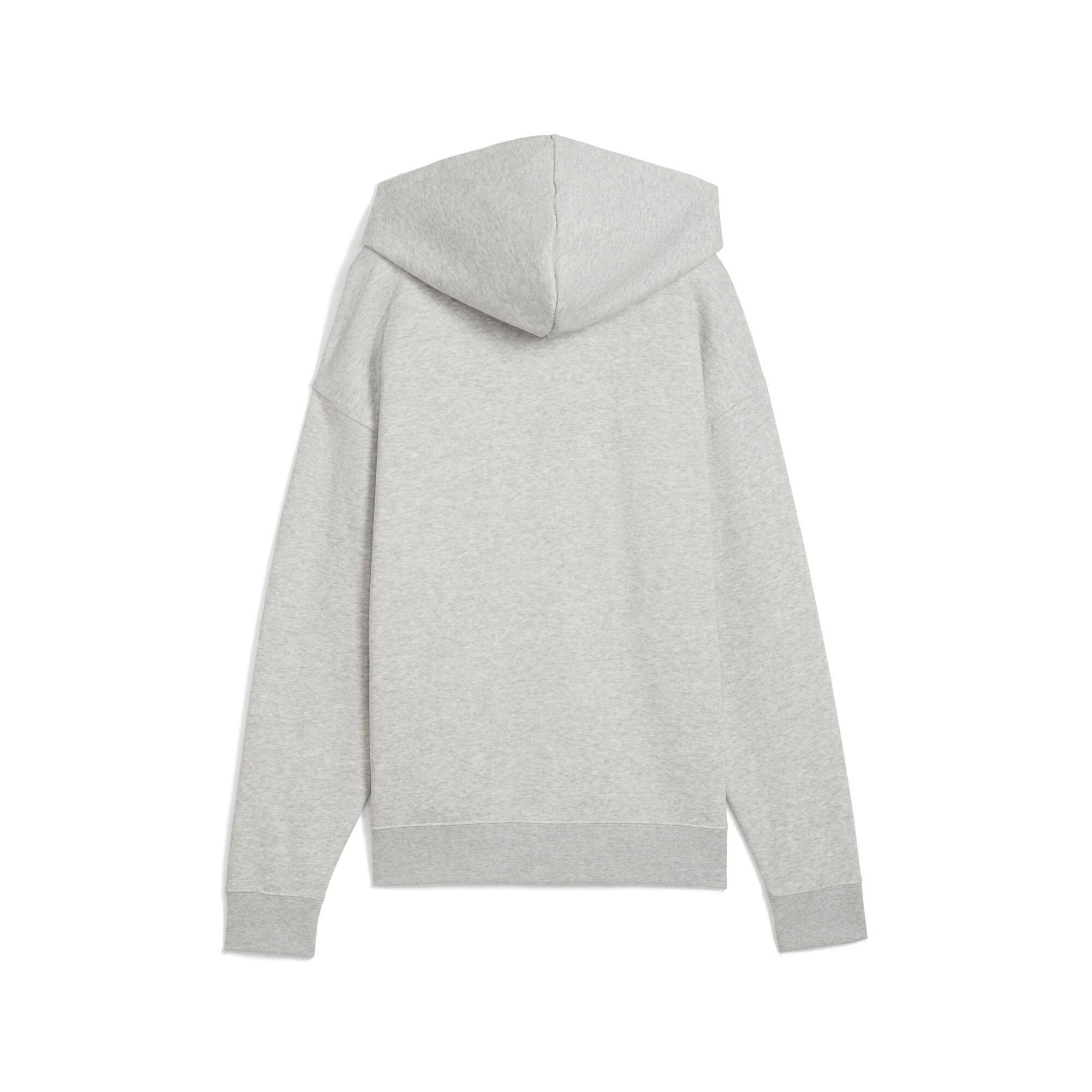 PUMA ESS Small No. 1 Logo Comfort hoodie met volledige ritssluiting voor Dames, Grijs, Maat 3XL thumbnail 2