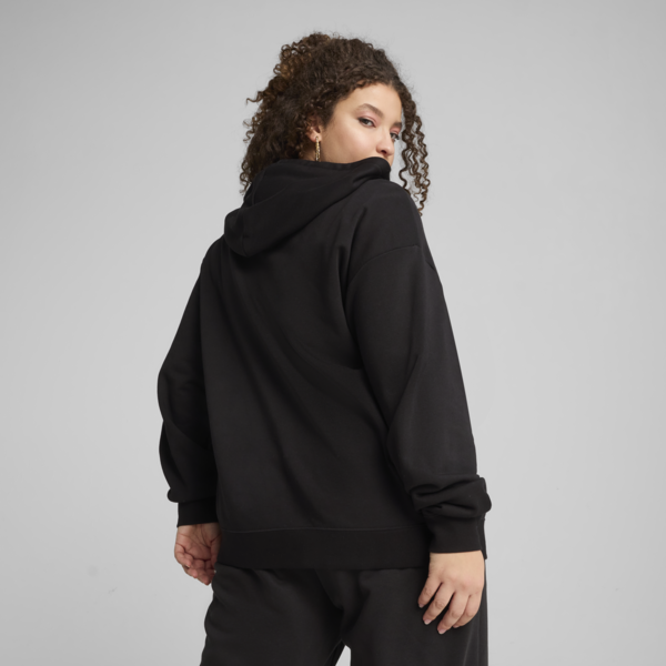 Chamarra Essentials Small No. 1 Logo Comfort para mujer, PUMA Black, large-MEX