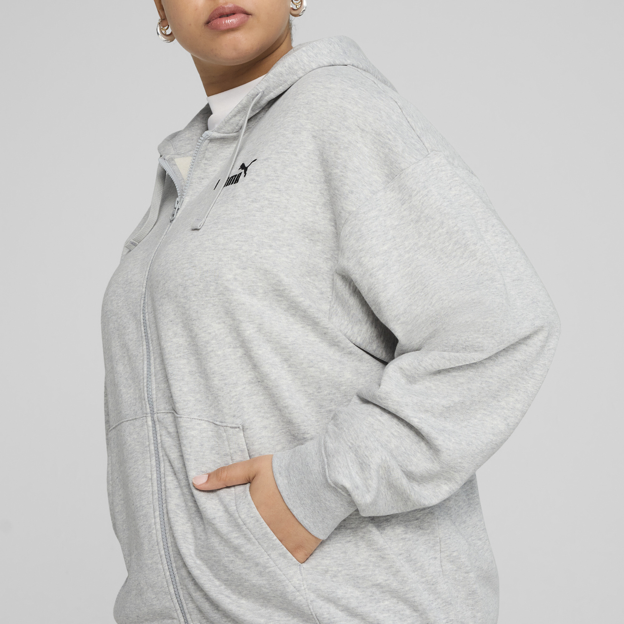 PUMA Essentials Women's Zip-Up Hoodie - Picture 14 of 19