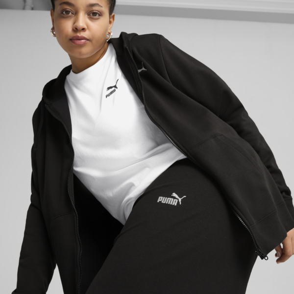Leggings Essentials Small No. 1 Logo para mujer, PUMA Black, large-ARG