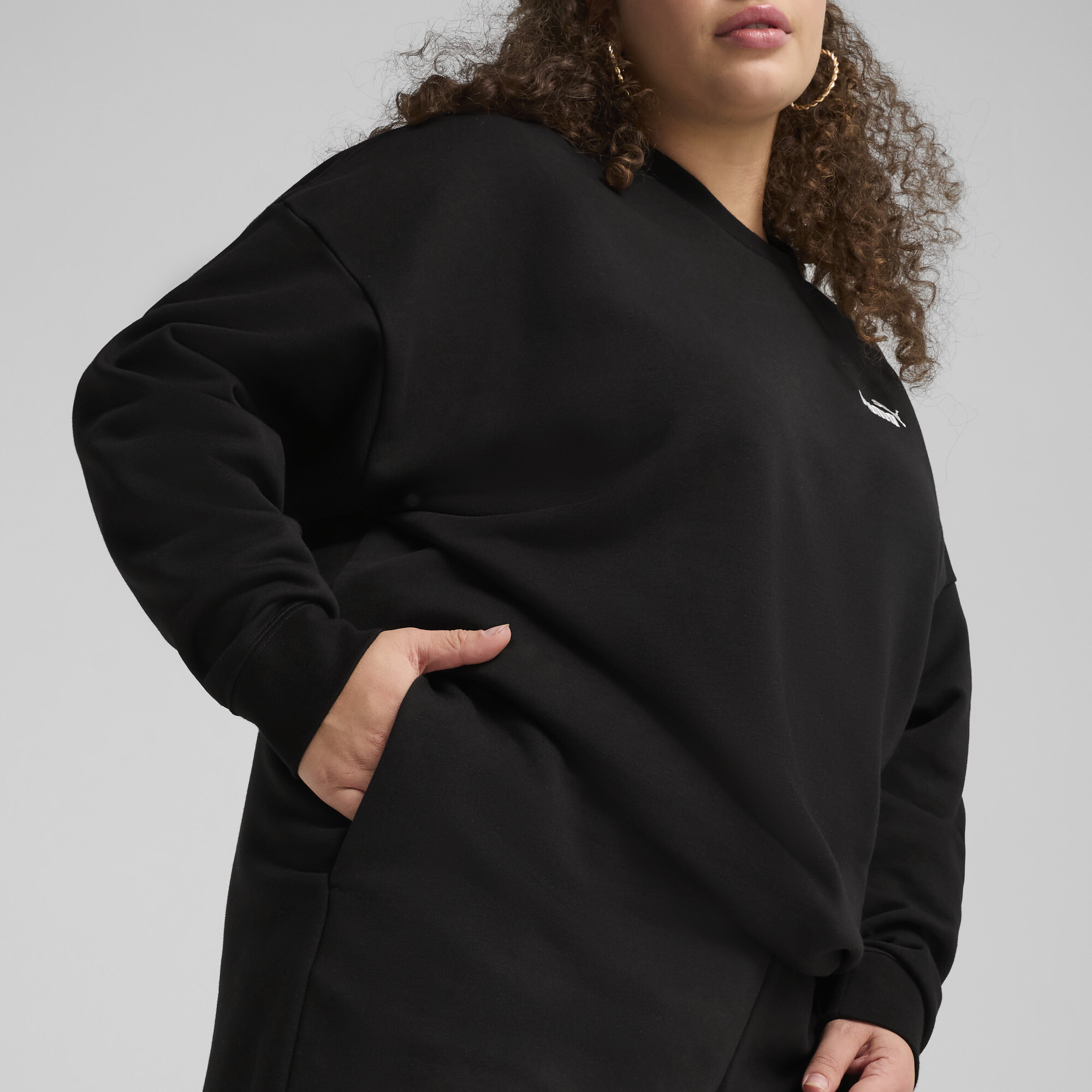 PUMA ESS Small No. 1 Logo short voor Dames, Zwart, Maat M thumbnail 7