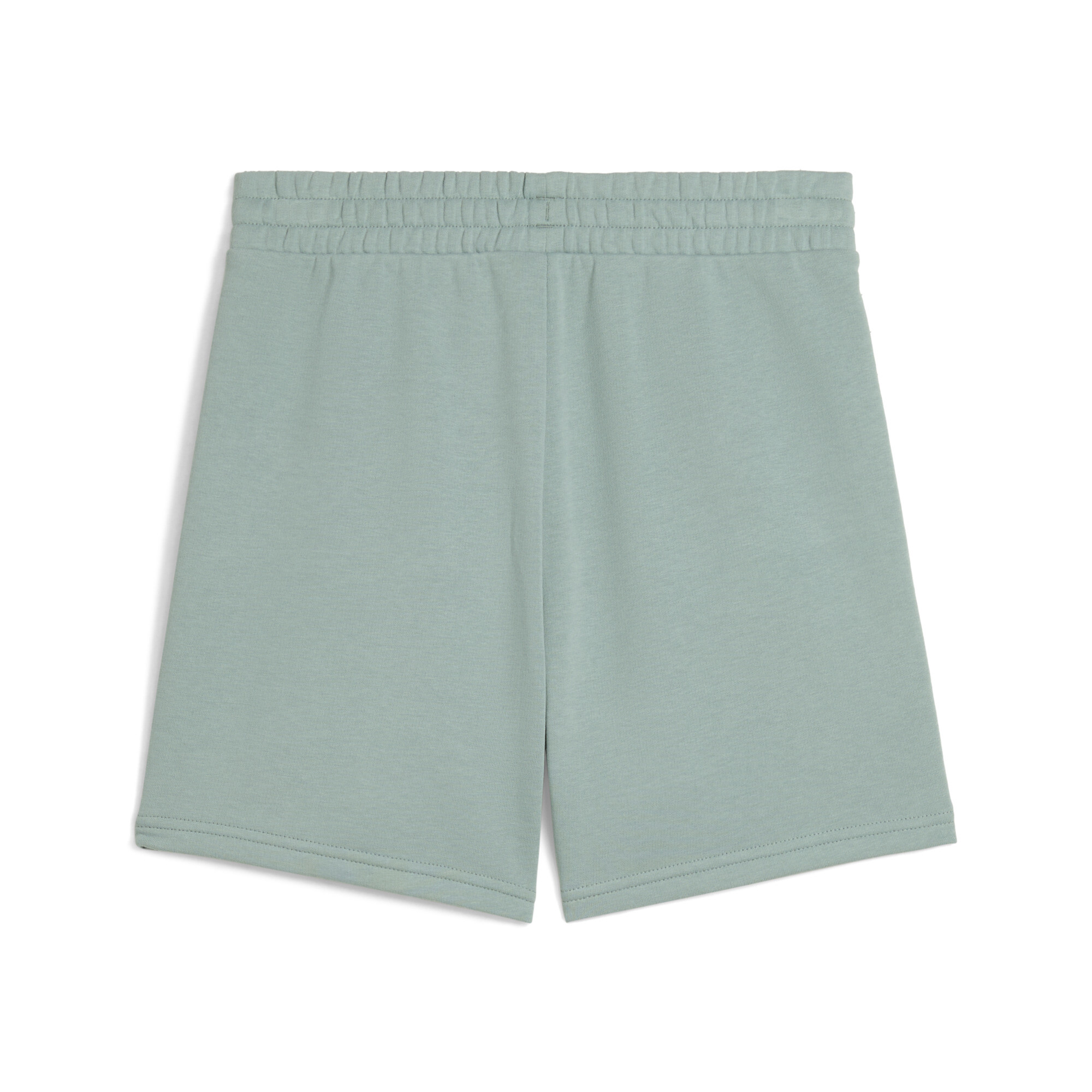 ESS Small No. 1 Logo short met hoge taille voor Dames, Groen, Maat XS | PUMA