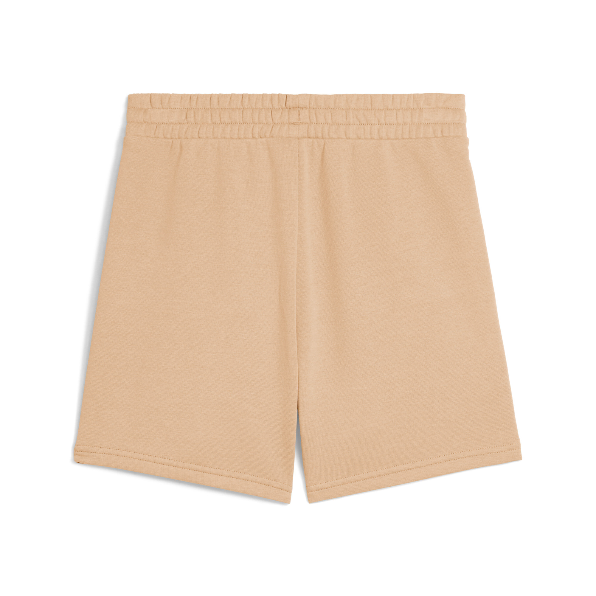 ESS Small No. 1 Logo short met hoge taille voor Dames, Beige, Maat XS | PUMA