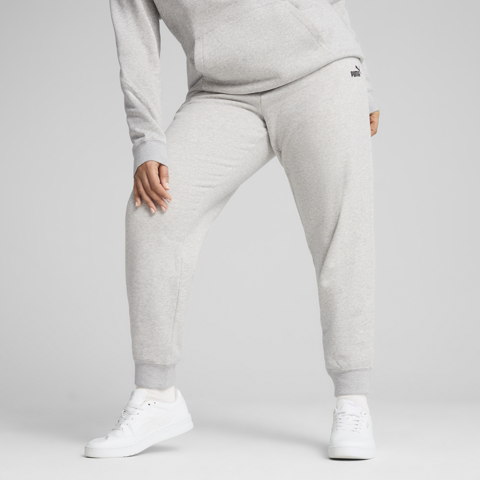 PUMA Essentials Small No. 1 Logo sweatpant voor Dames, Grijs, Maat S thumbnail 6