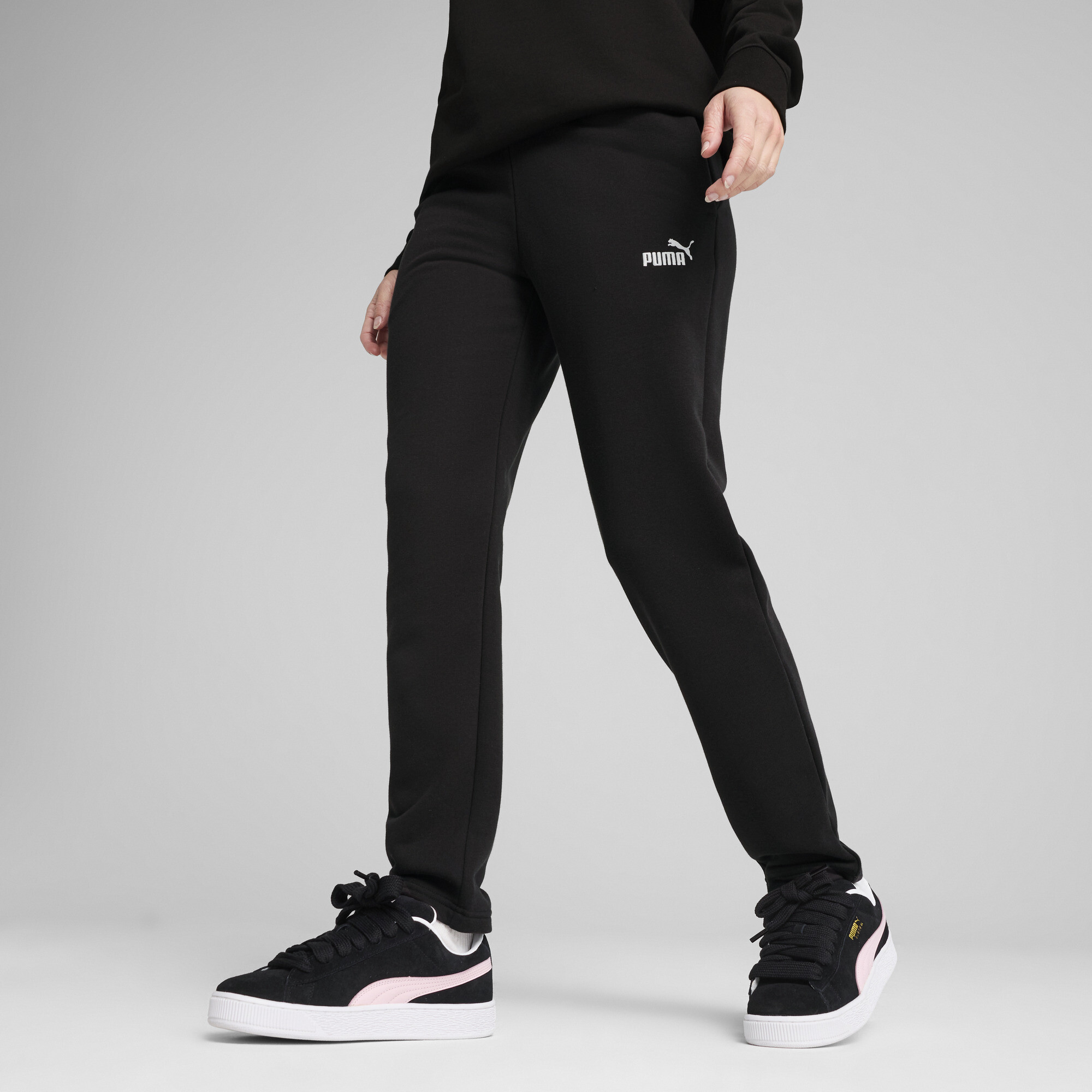 PUMA ESS Small No. 1 Logo joggingbroek voor Dames, Zwart, Maat M thumbnail 6