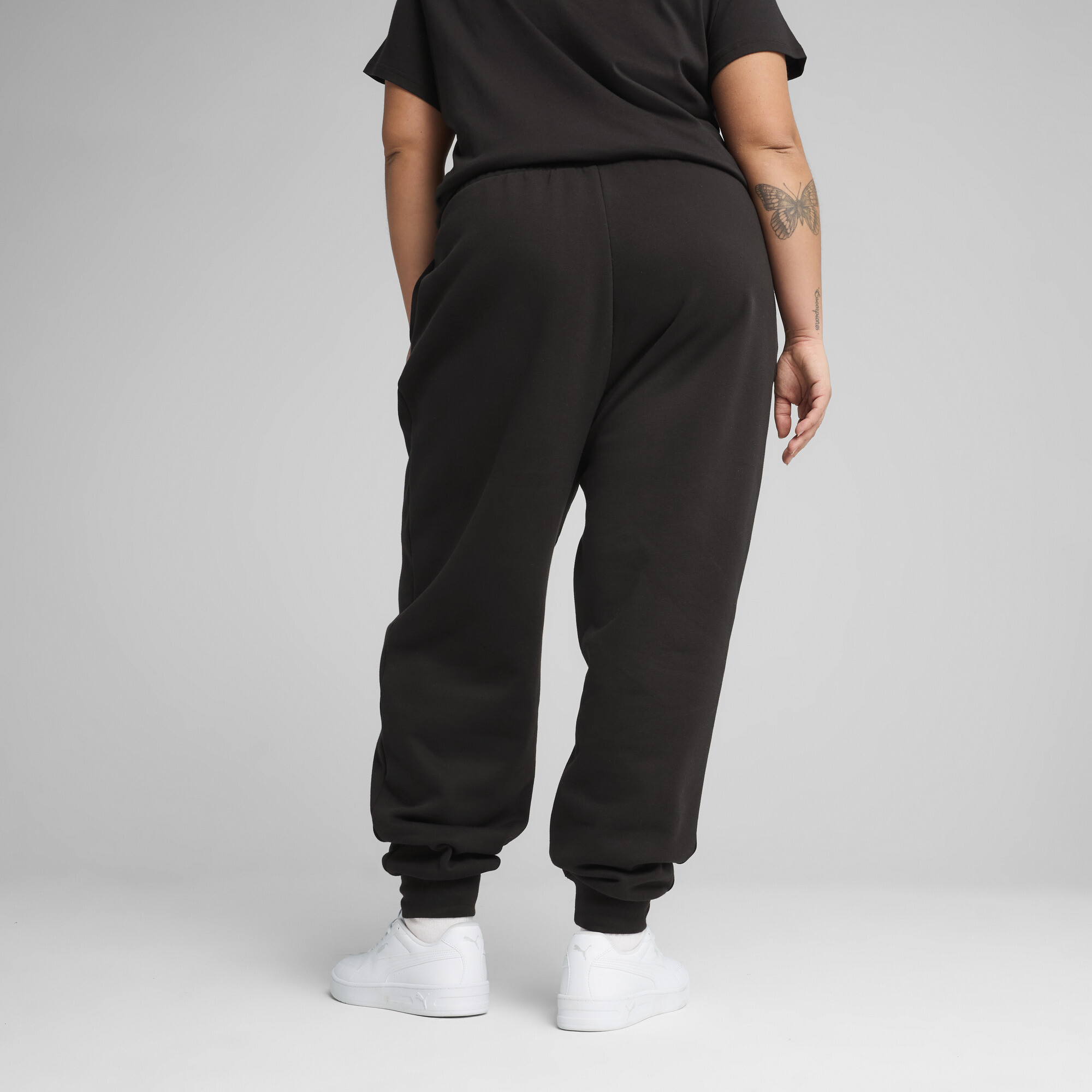 PUMA ESS Small No. 1 Logo Comfort joggingbroek met hoge taille voor Dames, Zwart, Maat XXS thumbnail 5