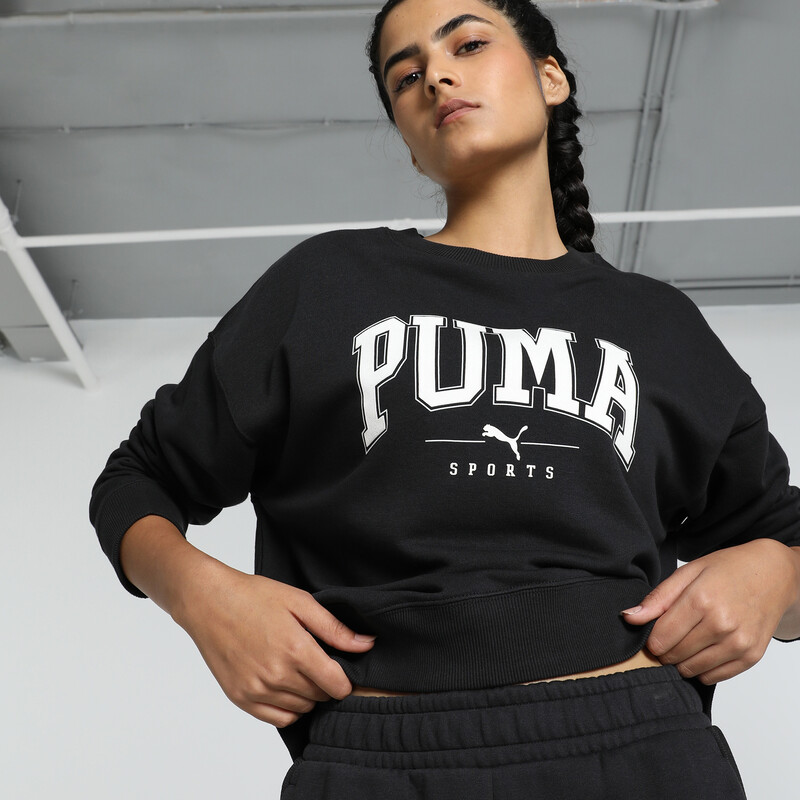 

Women's PUMA SQUAD Relaxed Fit Crew Neck Sweatshirt