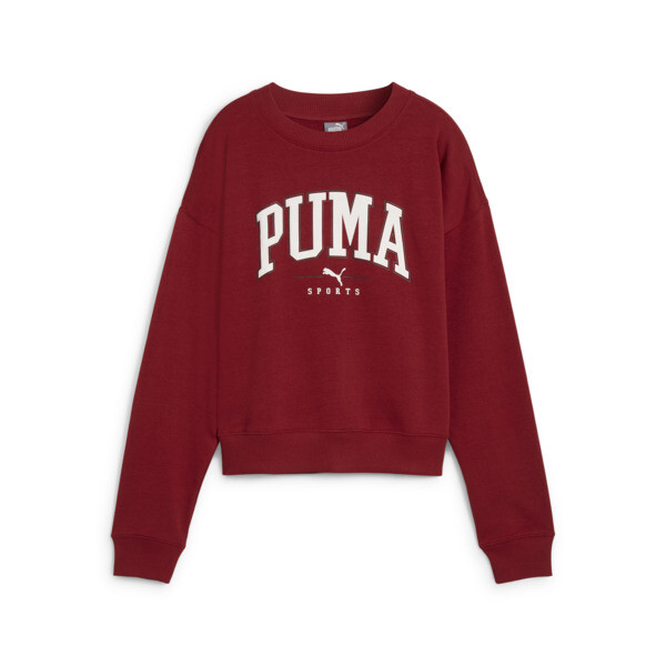 PUMA SQUAD Crewneck Sweatshirt Women red PUMA South Africa