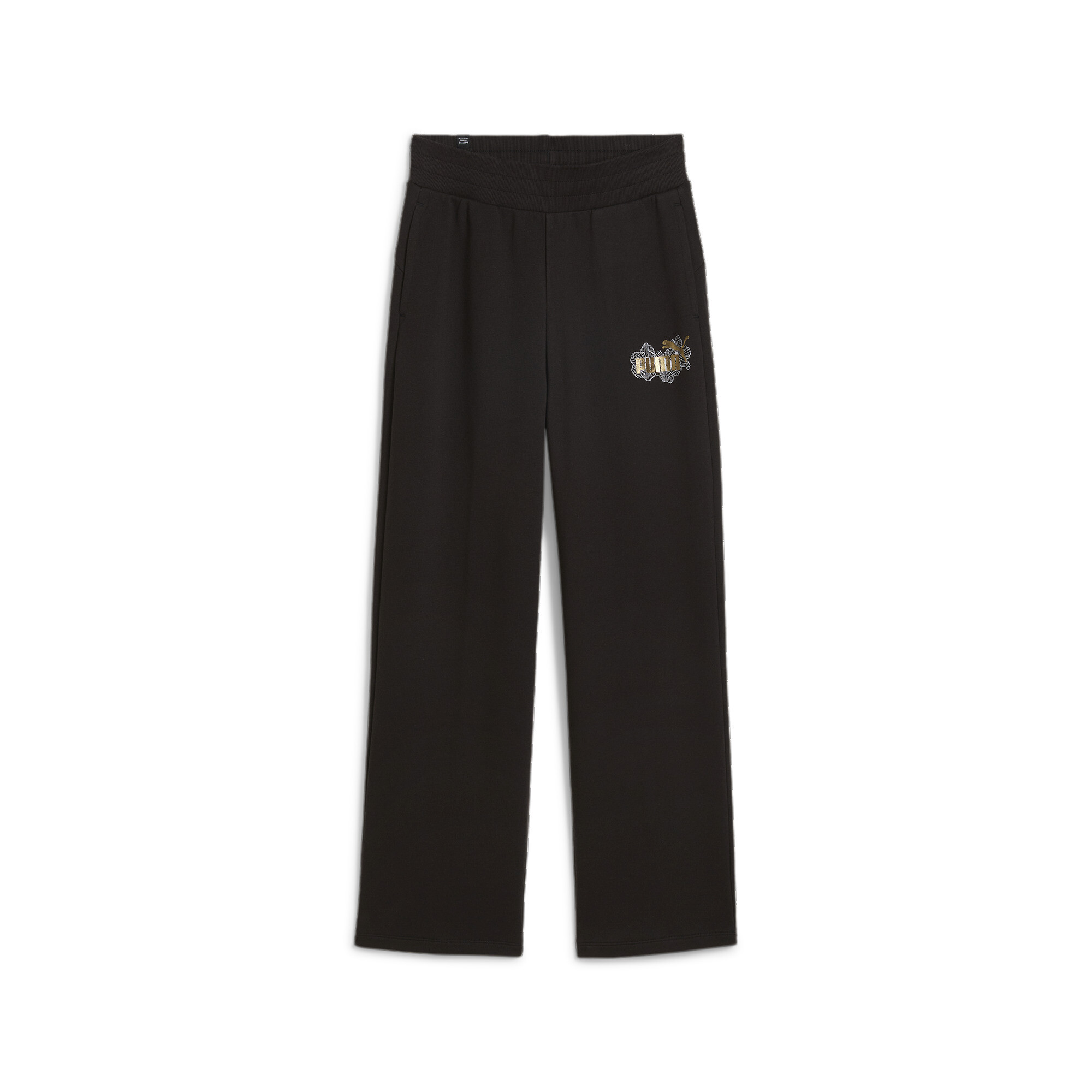 Women's PUMA ESS+ CLASS ACT Pants Women In Black, Size Small