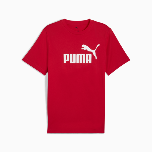 Essentials No. 1 Logo Tee Men, For All Time Red, large-MEX