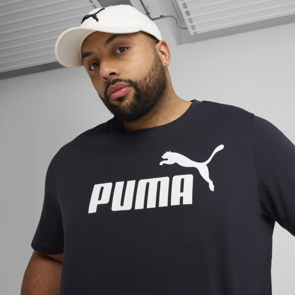 Essentials No. 1 Logo Tee Men, New Navy, large-MEX