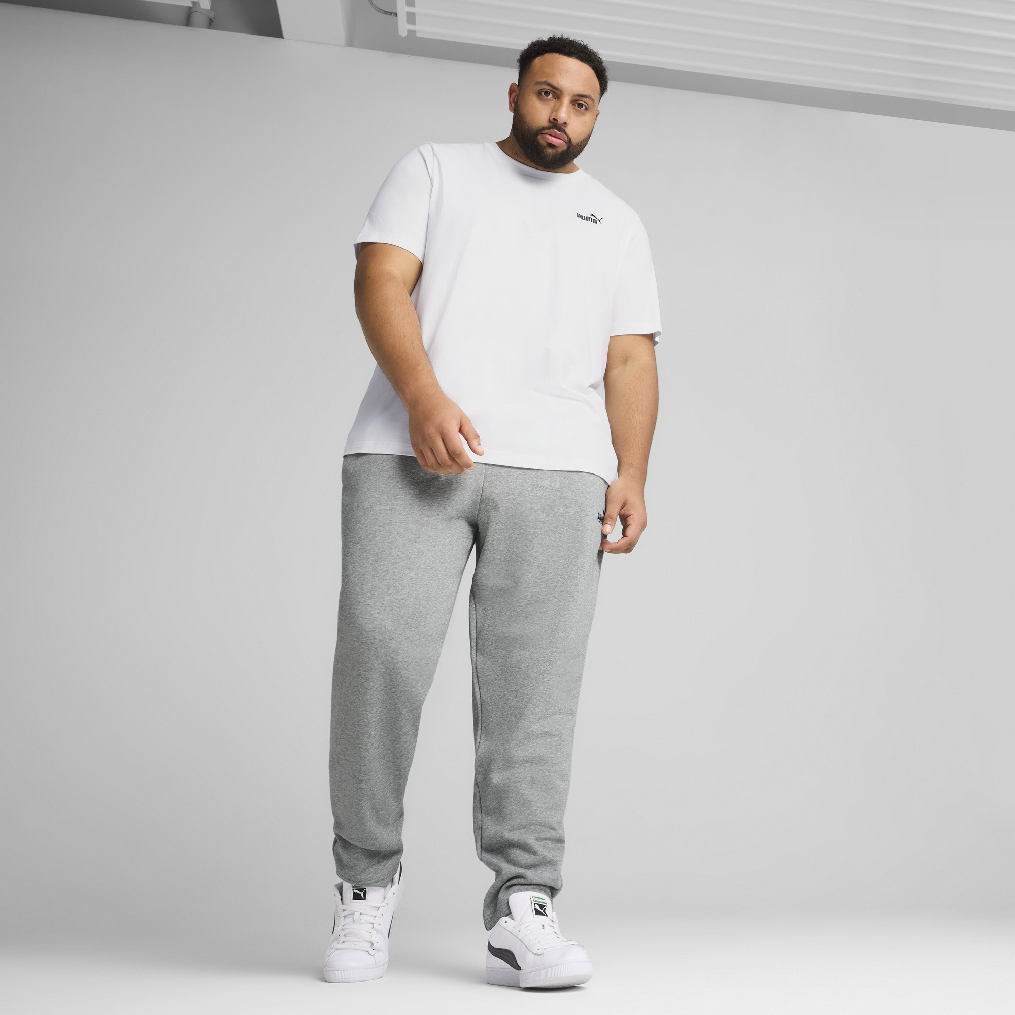 PUMA Essentials No. 1-logo T-shirt voor Heren, Wit, Maat XXL thumbnail 6