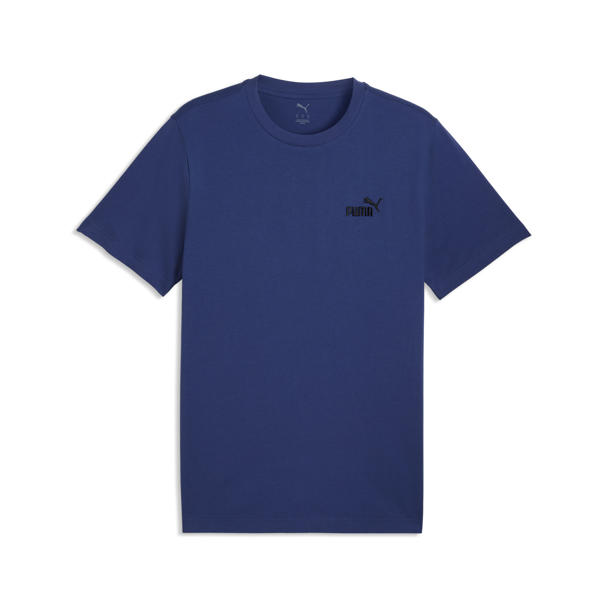 PUMA Essentials No. 1-logo T-shirt voor Heren, Blauw, Maat L thumbnail 3