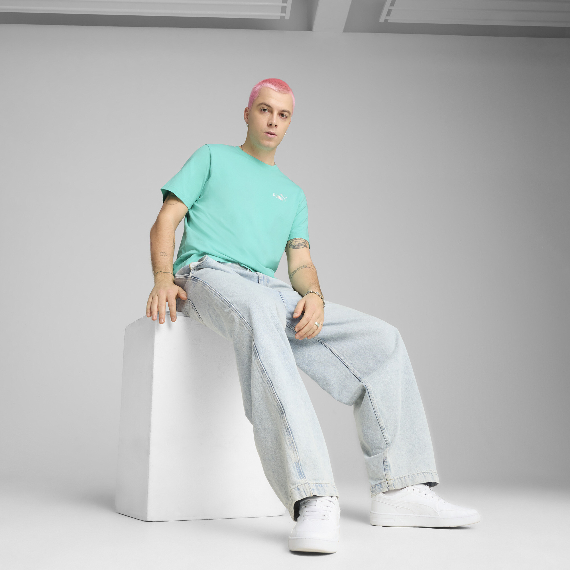 PUMA Essentials No. 1-logo T-shirt voor Heren, Maat XL thumbnail 4