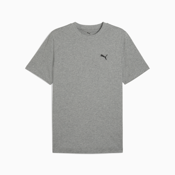 Remera Puma small logo, Medium Gray Heather, large-ARG