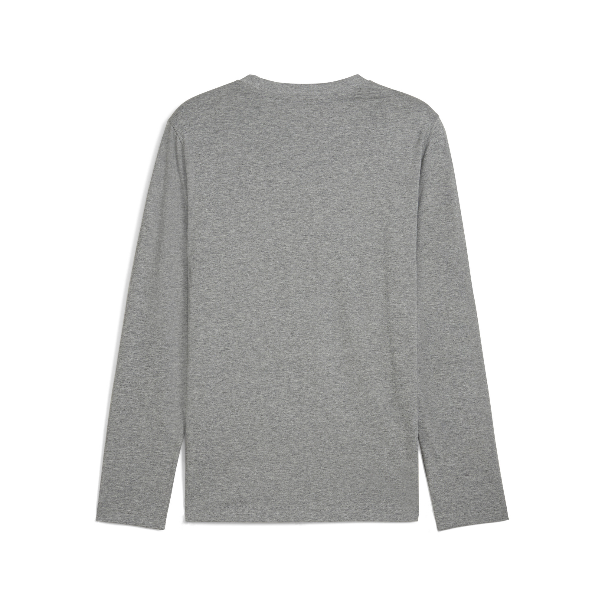 PUMA Essentials No. 1-logo T-shirt met lange mouwen voor Heren, Grijs, Maat XXL thumbnail 2
