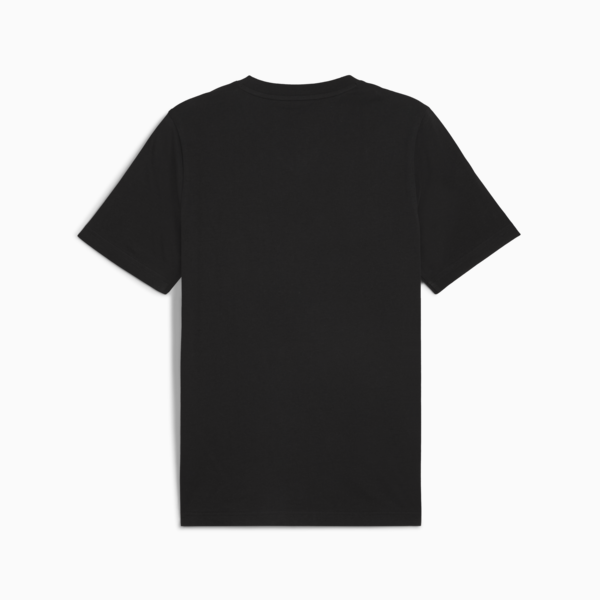 Essentials V-Neck Tee Men, PUMA Black, large-MEX