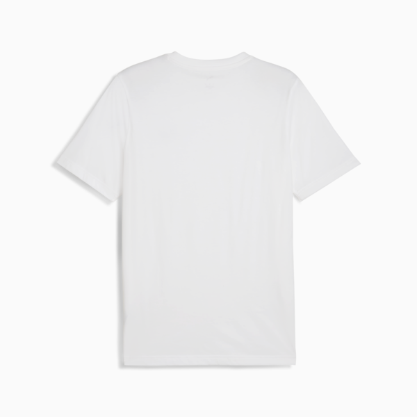 Essentials V-Neck Tee Men, PUMA White, large-MEX