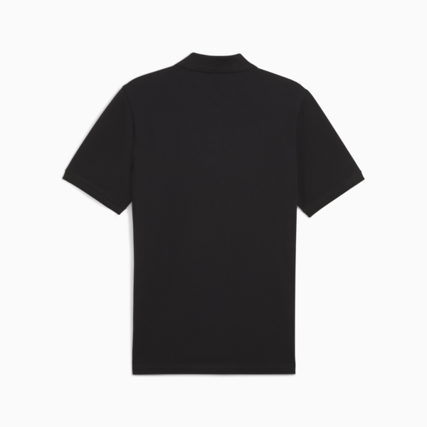 Playera polo Essentials No. 1 Logo Piqué para hombre, PUMA Black, large-MEX