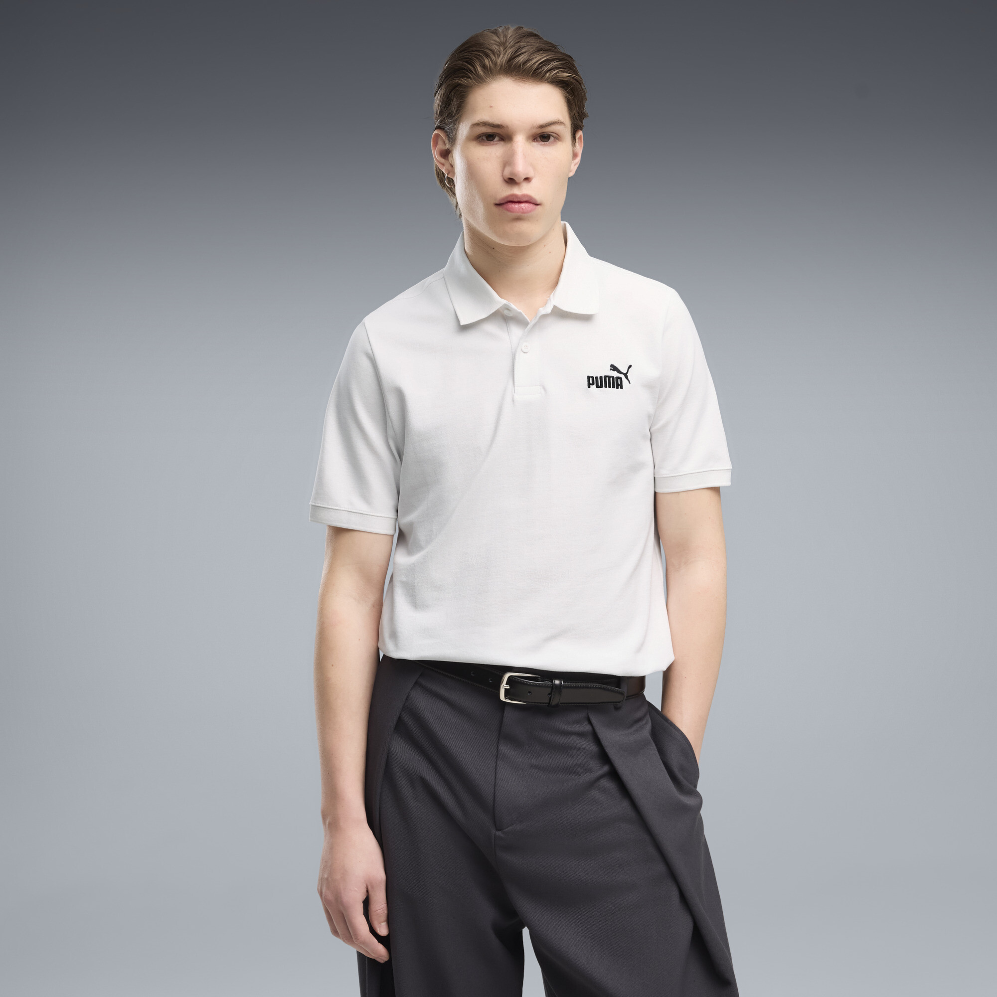Camisa Polo Essentials No. 1 Logo Pique Masculina | | PUMA