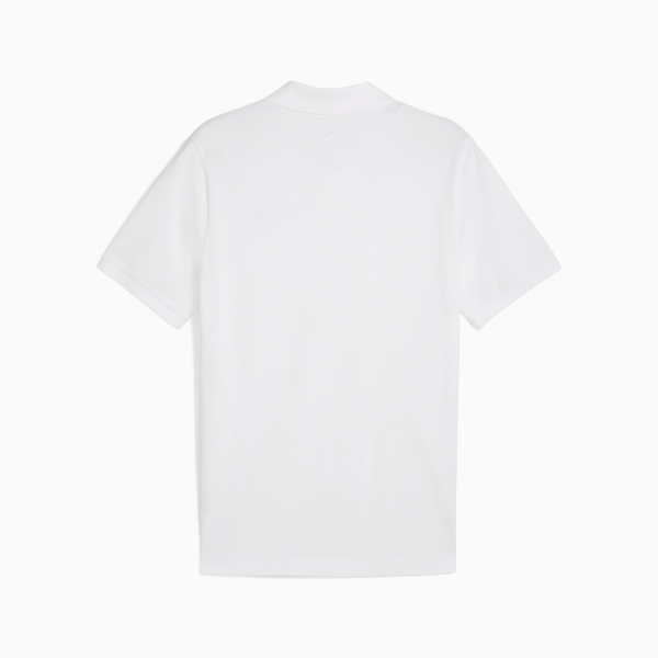 Essentials Pique Polo Men, PUMA White, large-MEX