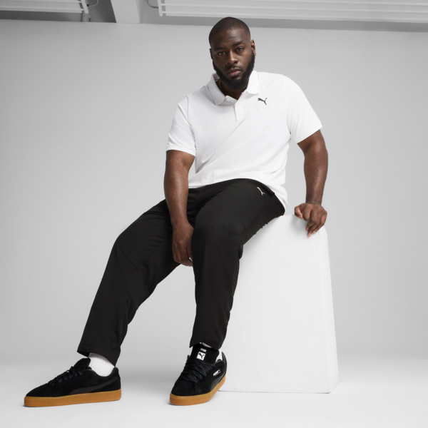Essentials Pique Polo Men, PUMA White, large-MEX