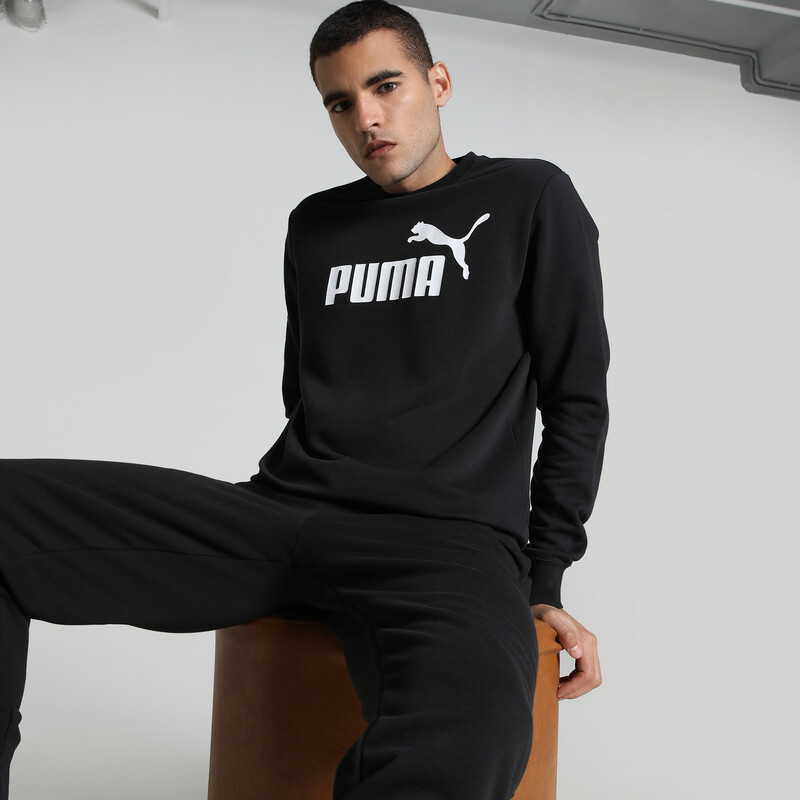 

Men's PUMA No. 1 Logo Crew-Neck Sweatshirt