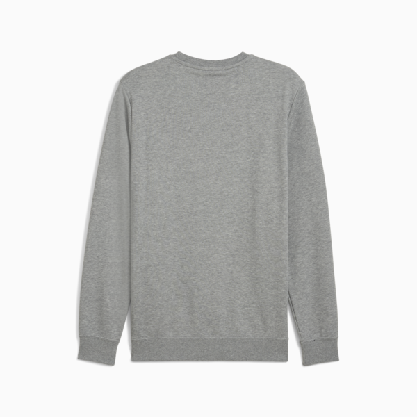 Buzo de cuello redondo para hombre Essentials, Medium Gray Heather, large-ARG